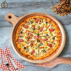 Neem Wood Pizza Serving Plate