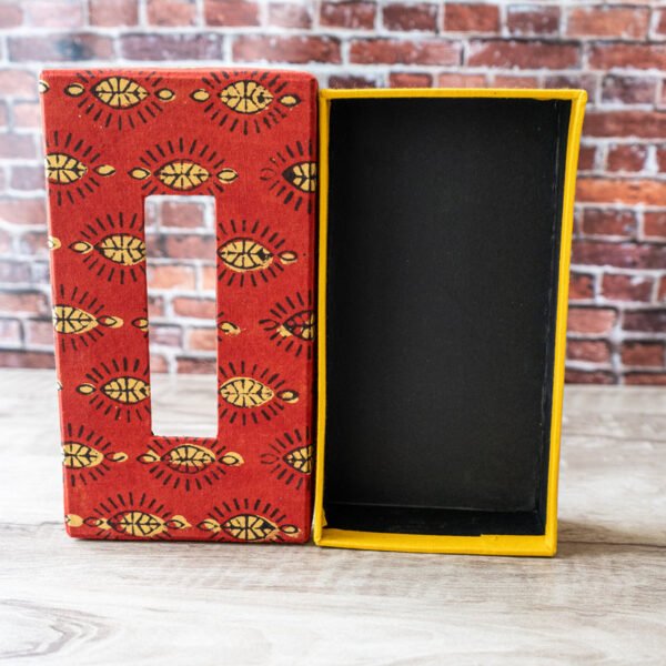 Eco-friendly Multipurpose Ajrak/Block printed Tissue Box