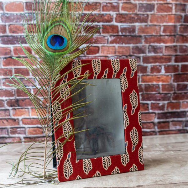 Eco-friendly Multipurpose Ajrak/Block printed Photo frames