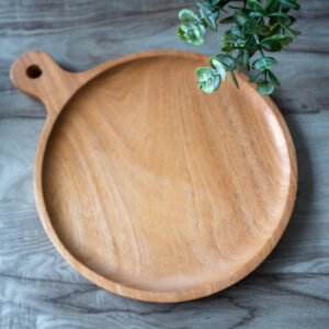 Neem Wood Pizza Serving Plate