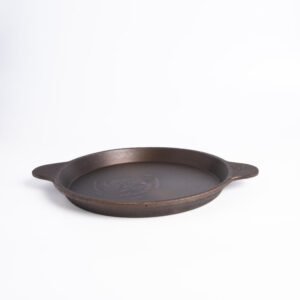 Pre-seasoned Cast Iron  Double Handle Fry Pan(8.5 Inches)