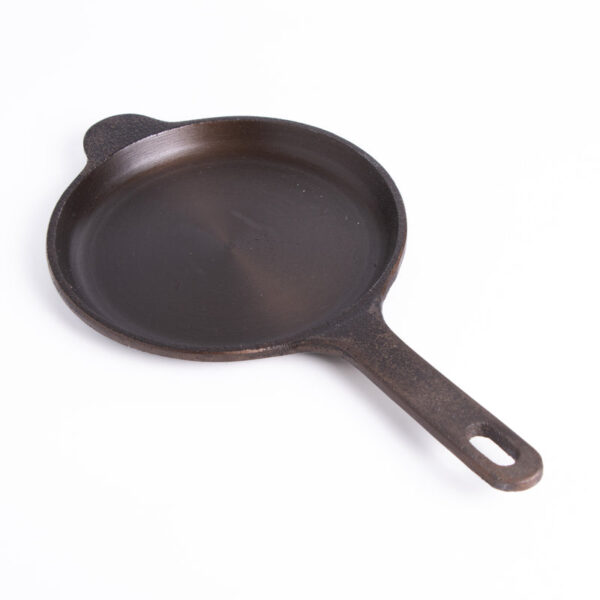 Pre-seasoned Cast Iron Fry Pan With Long Handle(7.5 Inches)