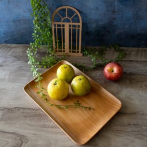 Neem Wood Serving Tray (Rectangle)